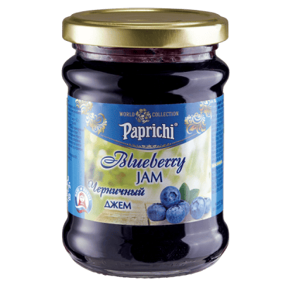 Mứt jam Paprichi hương việt quất