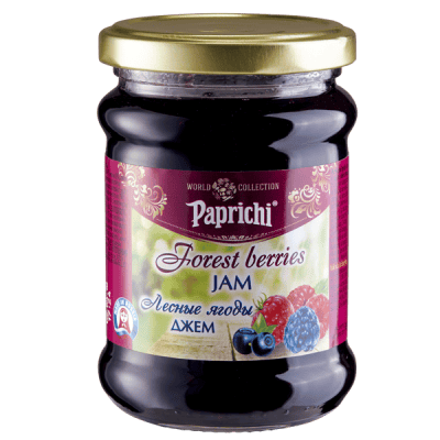 Mứt jam Paprichi hương quả rừng