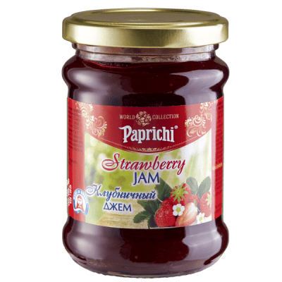 Mứt jam Paprichi hương dâu tây